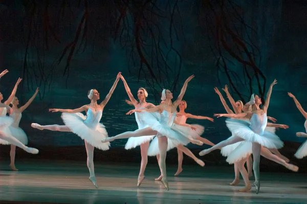 Dnepropetrovsk Ucraina Marzo Balletto Del Lago Dei Cigni Eseguito Dal — Foto Stock