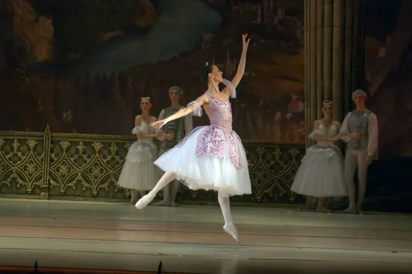 Dnepropetrovsk Ukraine Maart Zwan Lake Ballet Uitgevoerd Door Dnepropetrovsk Opera — Stockfoto