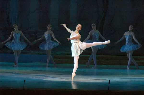 Dnepropetrovsk Ucrania Febrero Miembros Del Teatro Estatal Ópera Ballet Dnepropetrovsk — Foto de Stock
