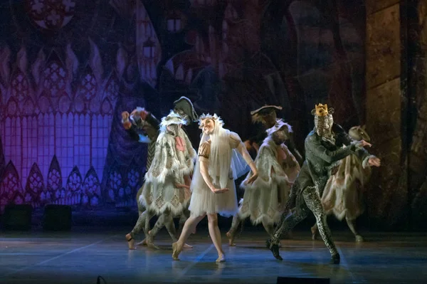 Dnepropetrovsk Ukraine December Members Kyiv Modern Ballet Perform Nutcracer State — 图库照片