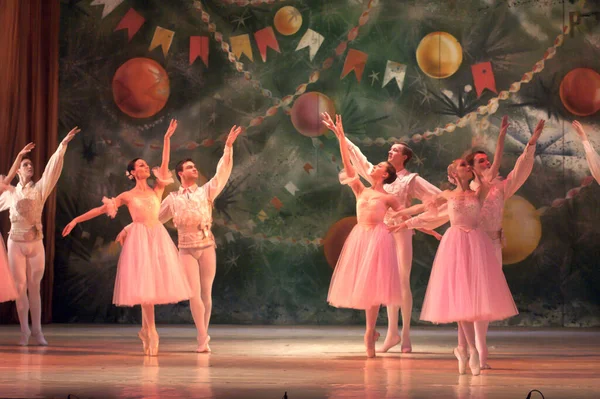 Dnepropetrovsk Ukraine December Notenkraker Ballet Uitgevoerd Door Dnepropetrovsk Opera Ballet — Stockfoto