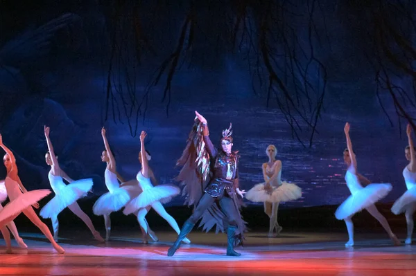 Dnepropetrovsk Ucrania Marzo Ballet Swan Lake Interpretado Por Dnepropetrovsk Opera — Foto de Stock
