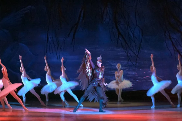 Dnepropetrovsk Ukraine Maart Zwan Lake Ballet Uitgevoerd Door Dnepropetrovsk Opera — Stockfoto