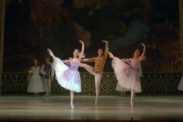 Dnepropetrovsk Ukraine Maart Zwan Lake Ballet Uitgevoerd Door Dnepropetrovsk Opera — Stockfoto