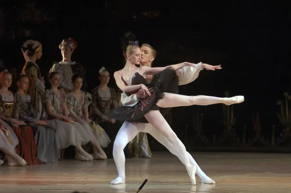 Dnipropetrovsk Ukrajina Prosince Balet Labutí Jezero Podání Baletu Dněpropetrovského Operního — Stock fotografie