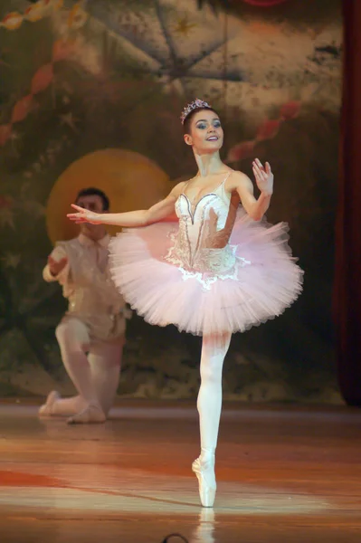 Dnepropetrovsk Ukrajina Prosince Louskáček Balet Podání Baletu Dněpropetrovsk Opera Ballet — Stock fotografie