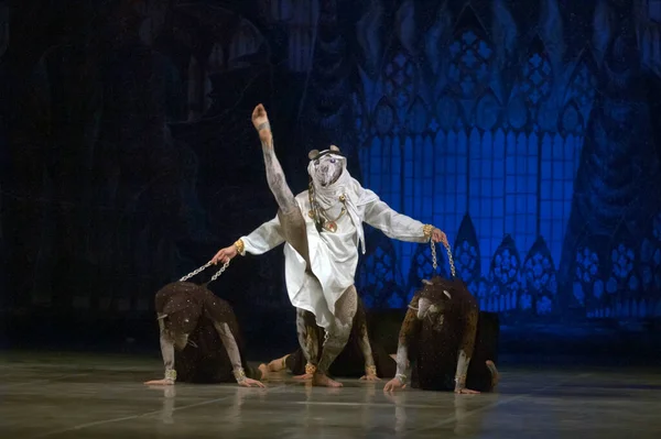 Dnepropetrovsk Ucrania Diciembre Miembros Del Kyiv Modern Ballet Interpretan Nutcracer — Foto de Stock