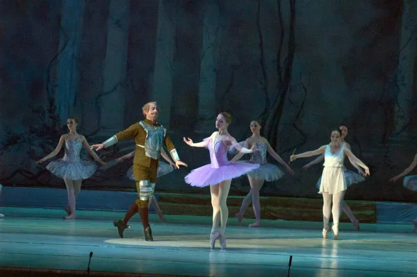 Dnepropetrovsk Ukraine February Members Dnepropetrovsk State Opera Ballet Theatre Perform — 스톡 사진