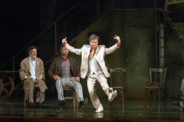 DNIPROPETROVSK, UKRAINE - 23 Mayıs: ORYOL Devlet Tiyatrosu 