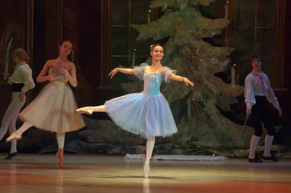 Dnepropetrovsk Ukrajina Prosince Louskáček Balet Podání Baletu Dněpropetrovsk Opera Ballet — Stock fotografie