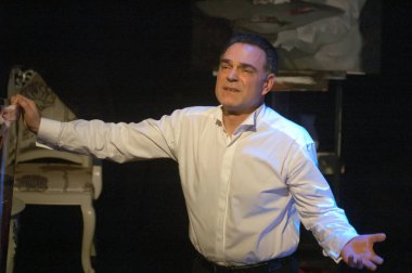 DNEPROPETROVSK, UKRAINE - 1 Mart: Ünlü aktör Michael Melni