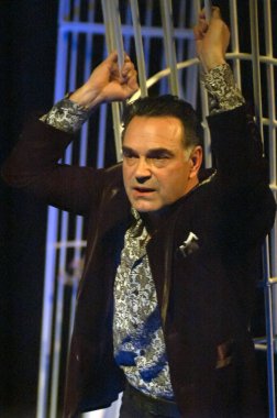 DNEPROPETROVSK, UKRAINE - 16 Mart: Ünlü aktör Michael Melni