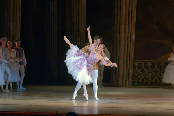 Dnepropetrovsk Ukraine March Swan Lake Balle Performed Dnepropetrovsk Opera Ballet — 스톡 사진