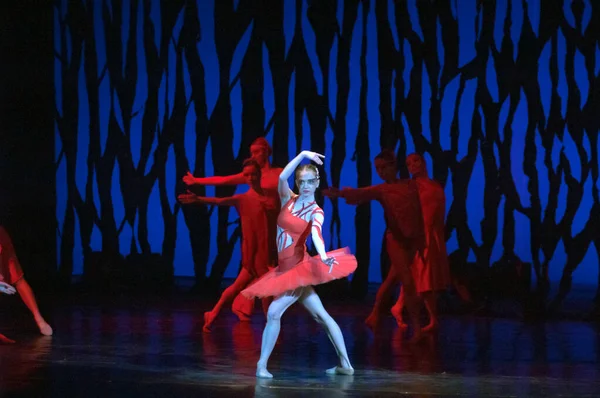 Dnepropetrovsk Ukraine March Members Dnepropetrovsk State Opera Ballet Theatre Show — 스톡 사진