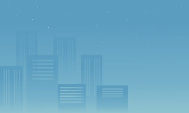 Silhouette bina ve sis