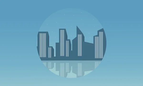 Silueta de construcción icono vector — Vector de stock