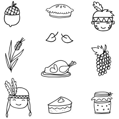 El çizmek Şükran nesne üzerinde karalamalar