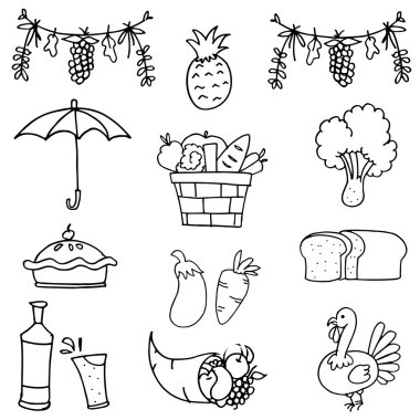 Küme, Şükran günü doodle öğesi