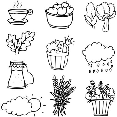 Hisse senedi toplama Şükran Doodles