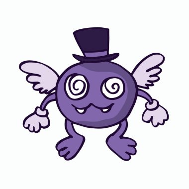 Canavar çizgi film çocuklar için fly