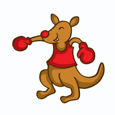 Komik koleksiyonu boks karikatür kanguru