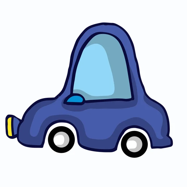 FUnny style de voiture pour les enfants — Image vectorielle