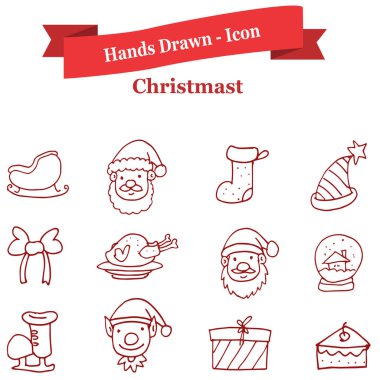 Hisse senedi tatil simgeler vektör