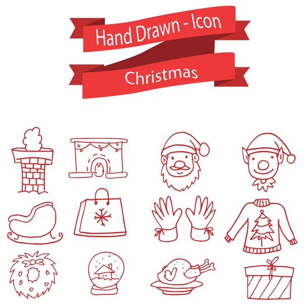 Noel simgesi toplama stok kümesi