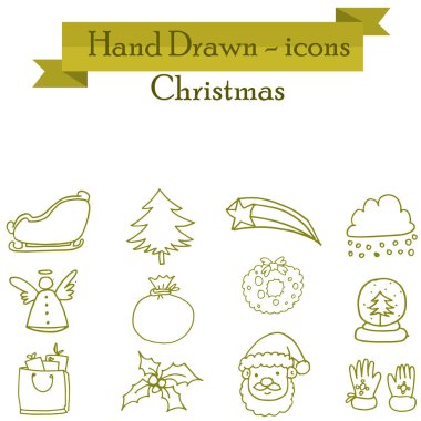 Noel Illuetration Icons set