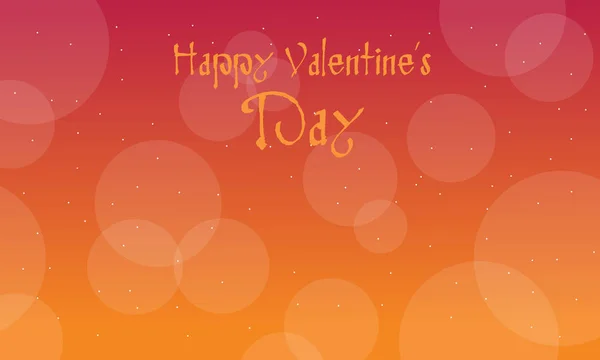 Happy Valentines met een zeepbel achtergrond — Stockvector