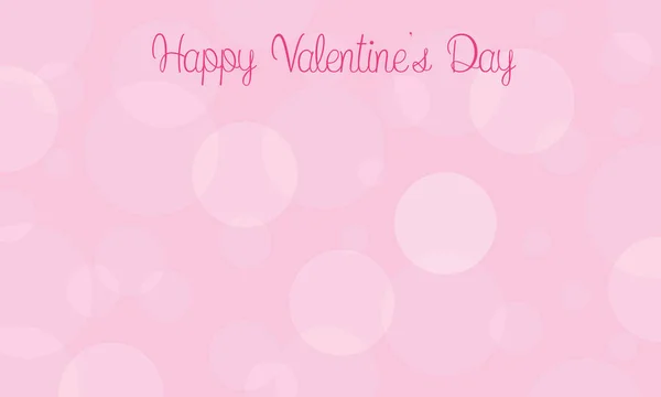 Dag van de gelukkige Valentijnskaart met bubble — Stockvector