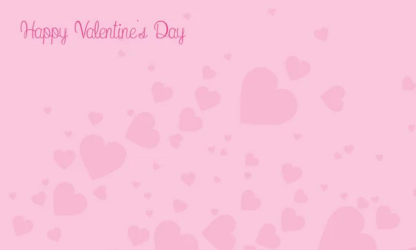 Valentine carte amour milieux — Image vectorielle
