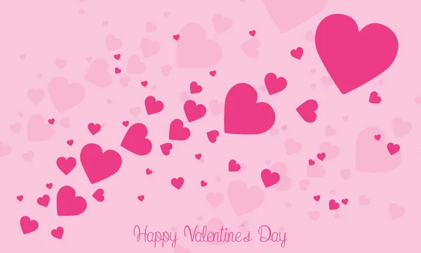 Valentin nap szeretet hátterek-kártyák — Stock Vector
