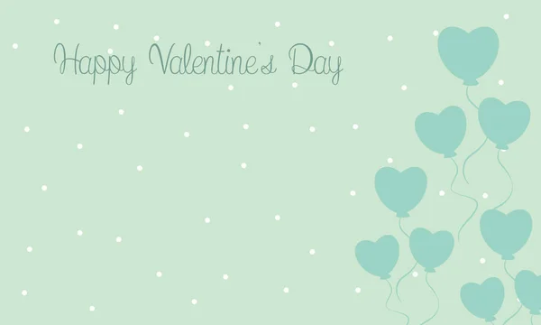 Romaanse valentine dag achtergrond afbeelding — Stockvector