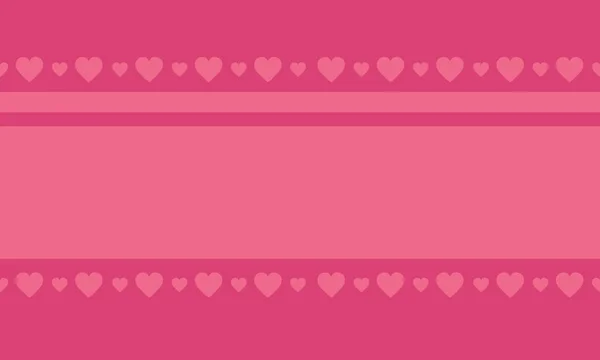 Valentine love on pink backgrounds — Stock Vector