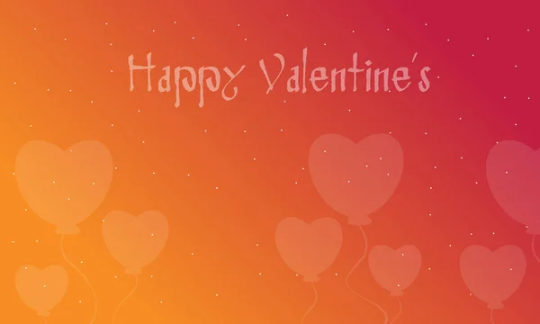 Happy Valentine met hart achtergronden — Stockvector