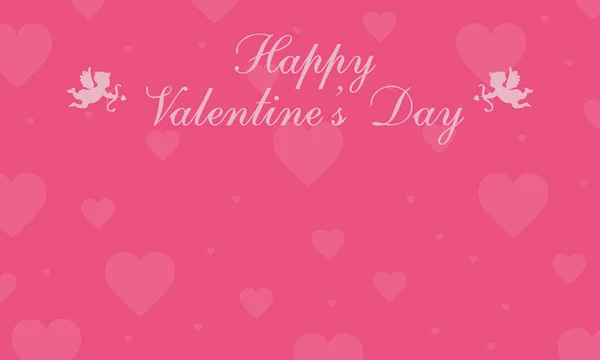 Valentine den blahopřání pozadí — Stockový vektor