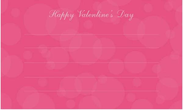 Greeting card for valentine day — Stock Vector