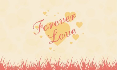 Sevgililer için romantik Tema peyzaj