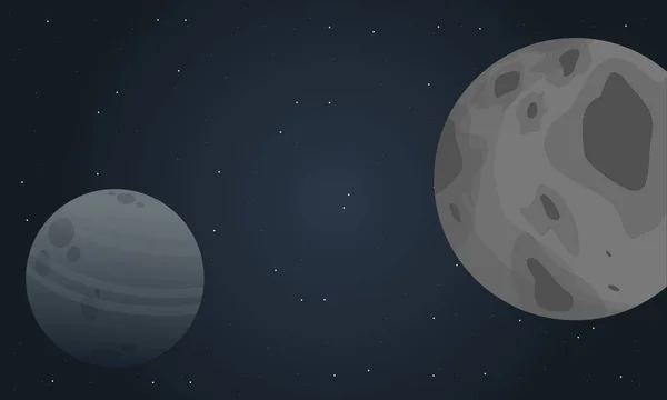 Внешнекосмическая планета — стоковый вектор