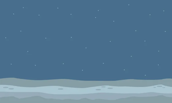 Nachts Natur Landschaft Hintergrundbilder — Stockvektor