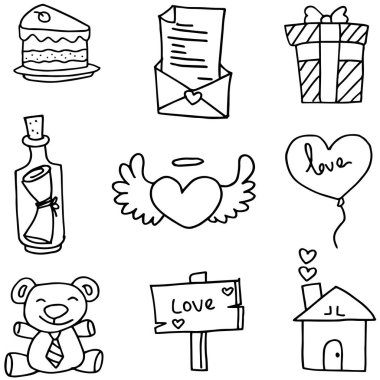 Çizim nesnesi aşk el ile çizmek