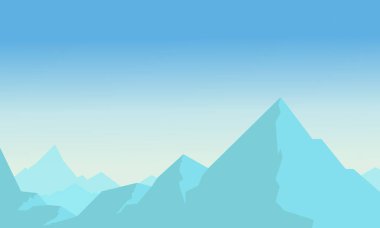 Vetcor düz mavi Dağı