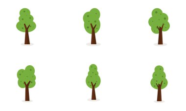 Ağaç topluluğu vektör ayarla