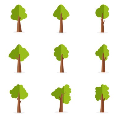 Ağaç valious koleksiyonu stokunun