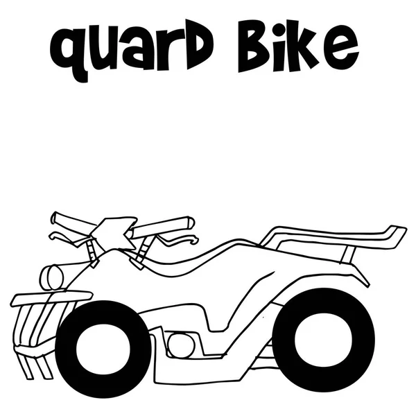 Quard bike der vektorkunst — Stockvektor