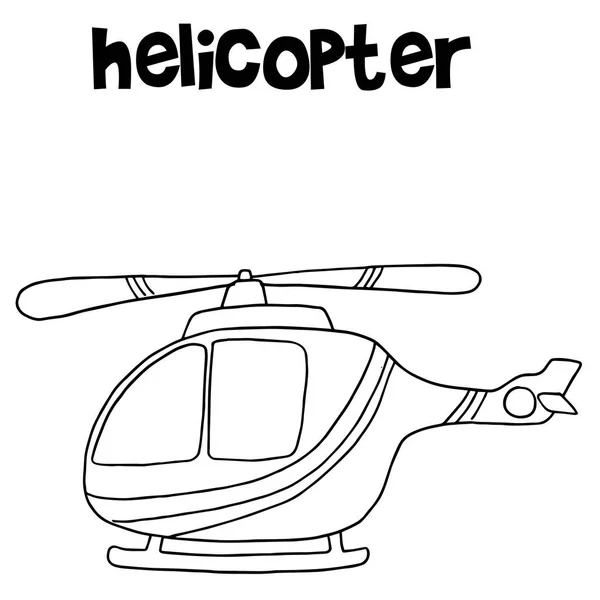 Helikopter wektor zbiory ilustracji — Wektor stockowy