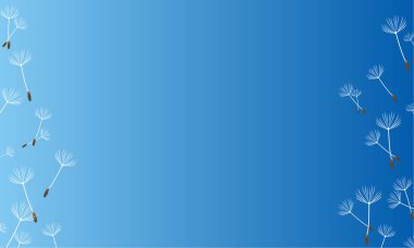 mavi arka plan bahar stil koleksiyonu