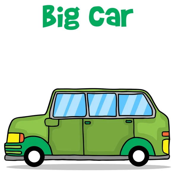Transport av stora bilsamling — Stock vektor