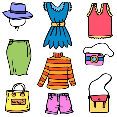 Doodles'ın kadınlar için kıyafet ayarla